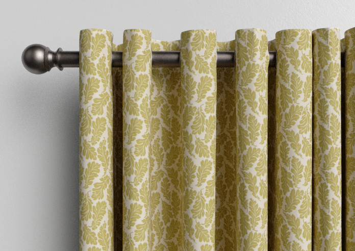 Land & Shore Oak Leaf, Ochre - Made to Measure Curtains - Image 12